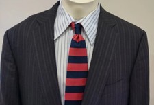 ERMENEGILDO ZEGNA Mens Blazer Su Misura 15 MilMil 15 Charcoal Gray 44L