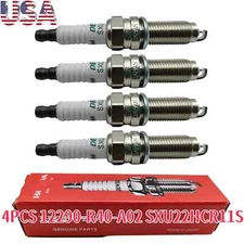 4Pcs 12290-R40-A02 SXU22HCR11S 3461 OEM Iridium Spark Plugs Fits For Honda DeS