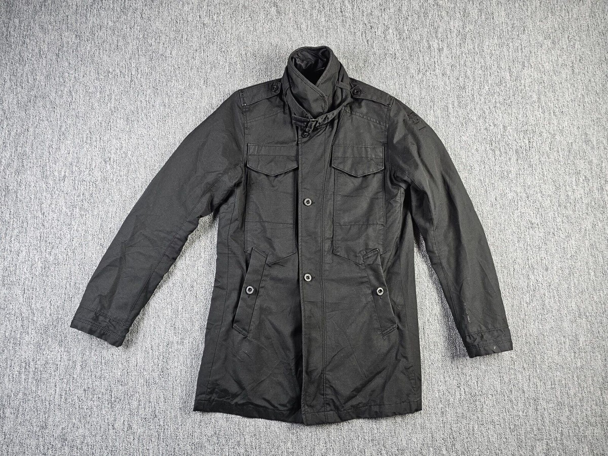 Mens Jackets G Star Garber Trench Coat G-STAR RAW GARBER TRENCH