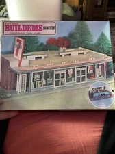 HO Scale Life-Like Buildems Kit #S-356K Convenience Food Store 