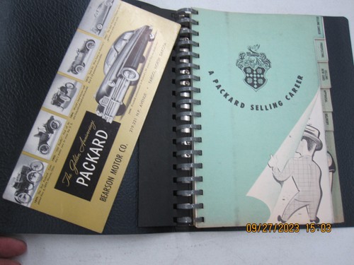 1948 Packard Selling Fundamentals Salesmans Book Dealer Album - Picture 2 of 10