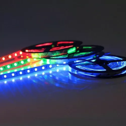 Tira LED 5m 12V 24V RGB RGBW RGBWW SMD 5050 IP65 tira regulable cinta tira - Imagen 12 de 41