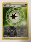 Pokemon Card Silver Tempest Reverse Holographic V Guard Energy 169/195 NM