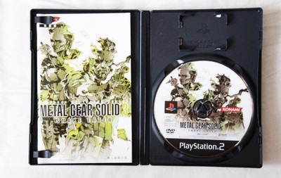 Novelty Shareholder Benefits Ps2 Metal Gear Solid 3 Snake Eater Playstation 2