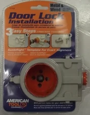 American Tool by Irwin 17104 Bi-Metal Door Lock Installation Kit
