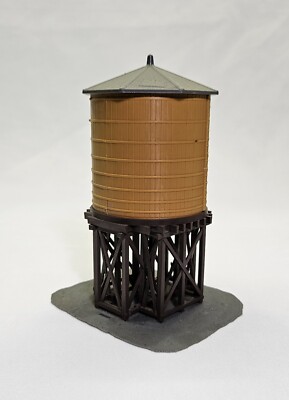 Vintage HO Scale Tyco Pola Water Tower Germany Building Train Railroad Accessory