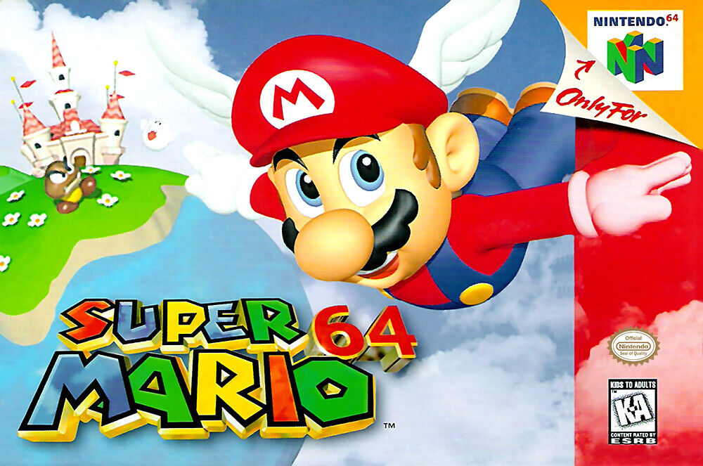 Super Mario 64 25th Year Edition Poster