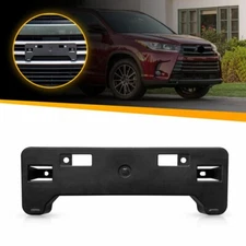 For 2017-2019 Toyota Highlander Front License Plate w/ Bracket Mounting Hardware