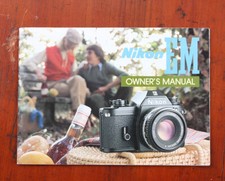 NIKON EM INSTRUCTION BOOK, 1983/213952