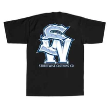 Streetwise Freezer Men's T-Shirt Black Short Sleeve Cotton Tee