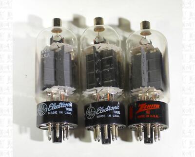 Assorted Brands 25DN6 Vacuum Tubes Tested Used Good Lot Of 3
