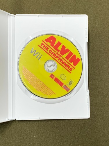 NES Nintendo Wii Video Game Alvin and The Chipmunks Rated E - Imagen 3 de 3
