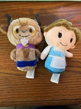 Hallmark Itty Bitty Beauty the Beast Set: Belle in Blue Dress and Beast