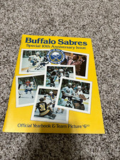 1970 - 1980 BUFFALO SABRES SPECIAL 10th ANNIVERSARY YEARBOOK