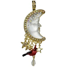 Kirks Folly Goddess Moon Shadow Cardinal Magnetic Enhancer  goldtone