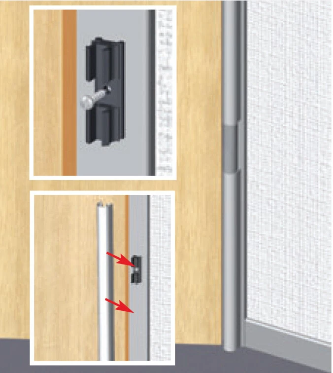 Fingerschutzprofil Athmer BU-20K für Bandseite 1755 mm Klemmschutz Fingerschutz