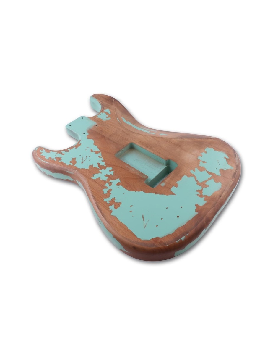 Relic Electric Guitar Body Nitro Top Alder Wood ST Style DIY