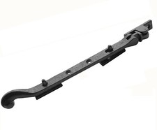 10" Swirl Pattern Window Stay in Black Cast Iron (JAB34)