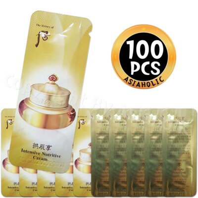 The history of Whoo Intensive Nutritive Cream 1ml x 100pcs (100ml) Sample Newest