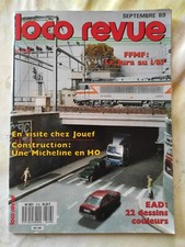 LOCO REVUE 518 FFMF LE JURA AU 1/ 87E, EN VISITE CHEZ JOUEF CONSTRUC.  MICHELINE