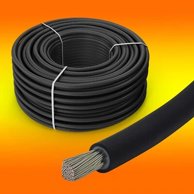 BAU-TECH SOLARENERGIE 16mm² Solarkabel Batteriekabel Meterware (0% MwSt.*) Kabel Kupfer verzinnt