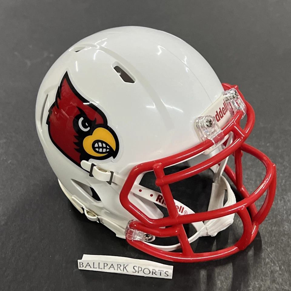 Louisville Cardinals Speed Mini Helmet Riddell NCAA Licensed Brand New! - Image 3 of 4