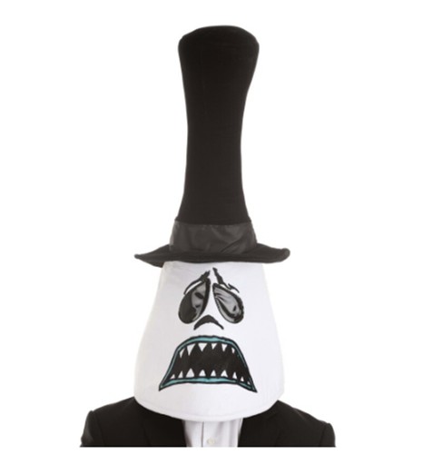 Mayor Reversible Mask - Nightmare Before Christmas - Costume Accessory - Picture 3 of 3