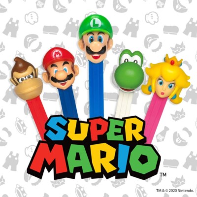 Pez Spender mit Süßigkeiten - Super Mario