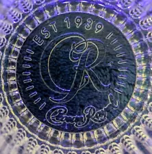 Limited Edition CROWN ROYAL Established 1939 Whiskey Rock Glasses Set of 4