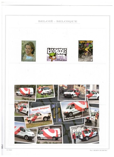 S53142 BÉLGICA MNH** 2013 Año Completo Set Completo 23v + 5 BKLT + 9 s/s - Imagen 13 de 13