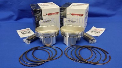 Wiseco 2x Piston Kit  2002-'10 Brute Force 650 KVF650 11:1 Std 80mm 4782M08000