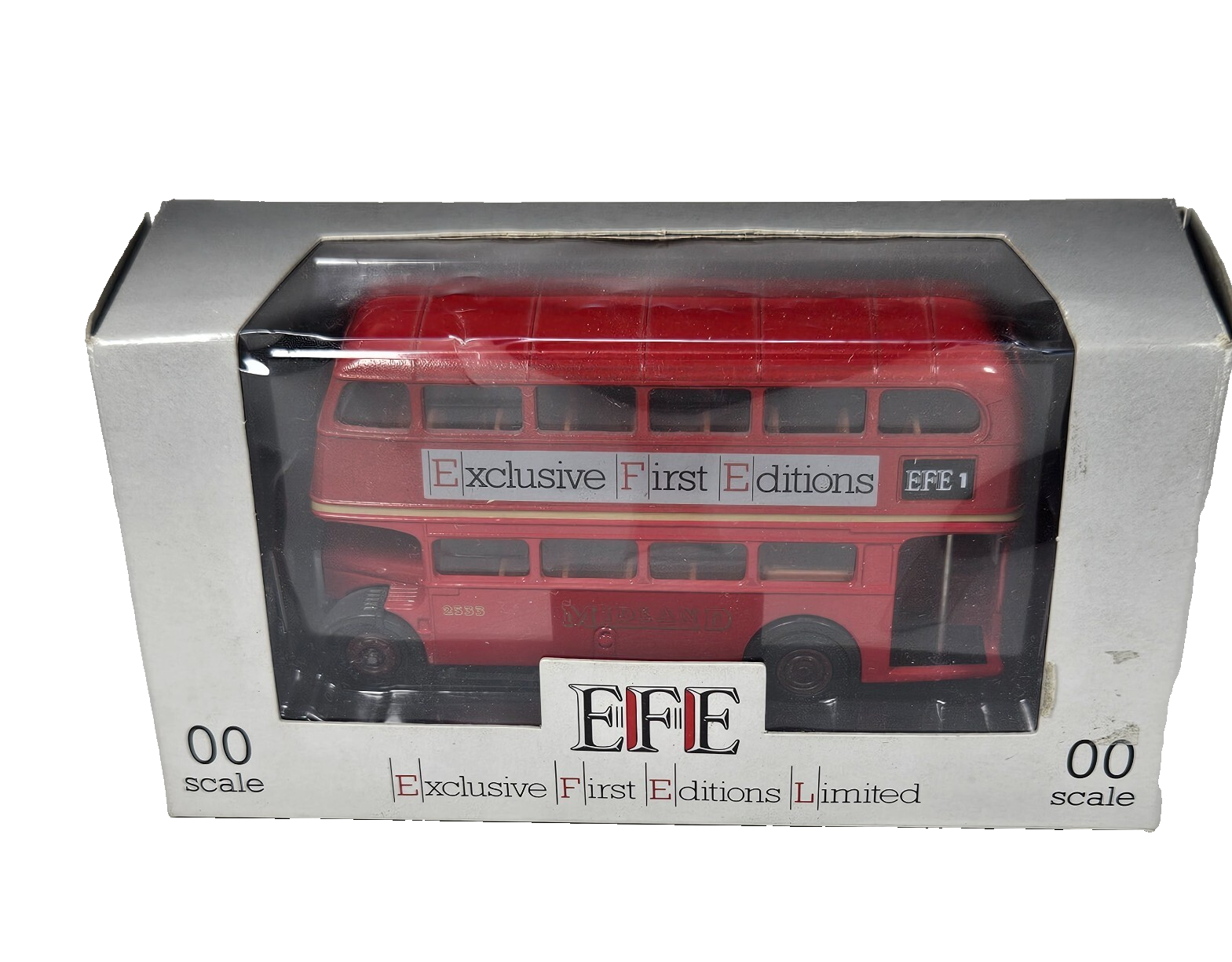 EFE 1/76 Scale Model Bus C101007B - AEC Regent Double Decker - EFE Midland Boxed