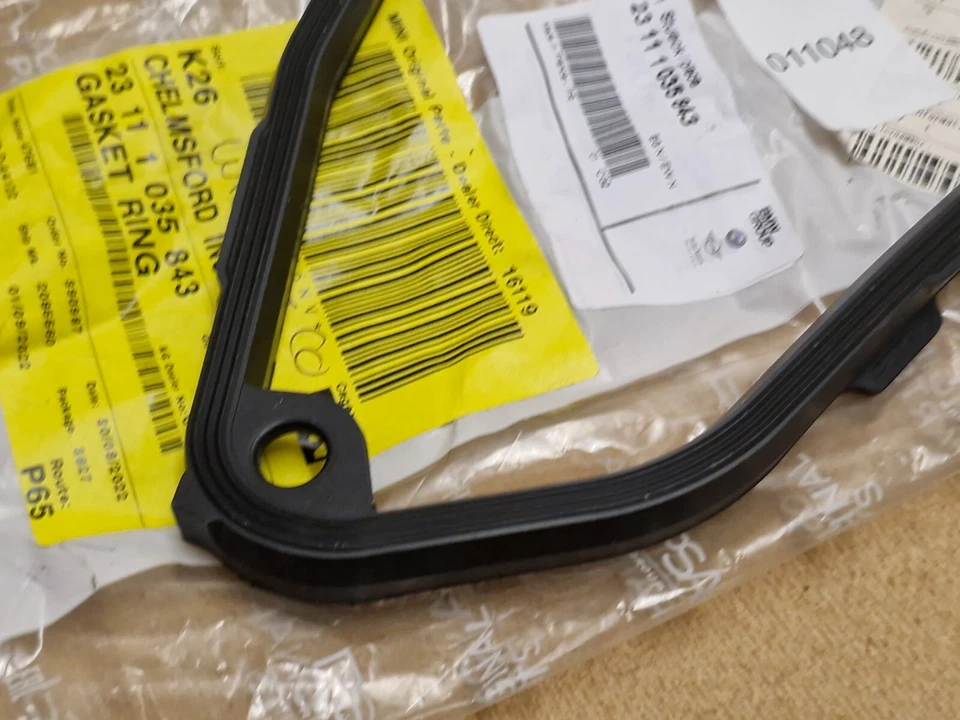 Mini Cooper Gearbox 5th Gear Cover Gasket Ring GS5-65BH 23111035843 Genuine NEW - Image 2 of 4