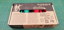 Tossit Saugnapf-Darts Set für 2 Spieler (Rot...