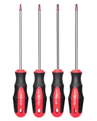 4pcs Magnetic Tip Torx Screwdriver Set 4 Torx Star Screwdrivers T20 T25 T27 T30 