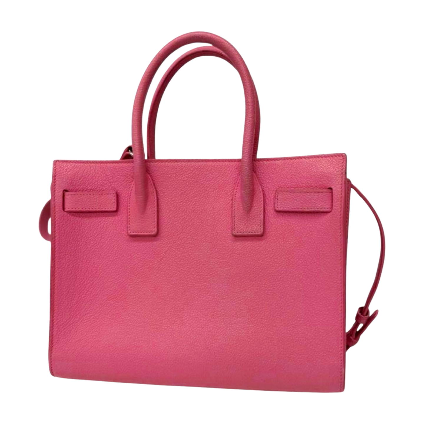 Borsa a mano Saint Laurent Sac de Jour 2 vie tracolla pelle rosa usata