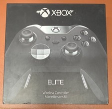 MICROSOFT XBOX ELITE CONTROLLER ONE SERIES BOXED COMPLETE WORKS BUT WITH ISSUE