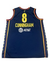 Sophie Cunningham Signed Indiana Fever Authentic Jersey SWAU Authenticated