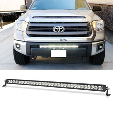 For 14-21 Toyota Tundra Lower Bumper Mount 30 Led Light Bar Work Spot Flood Suv