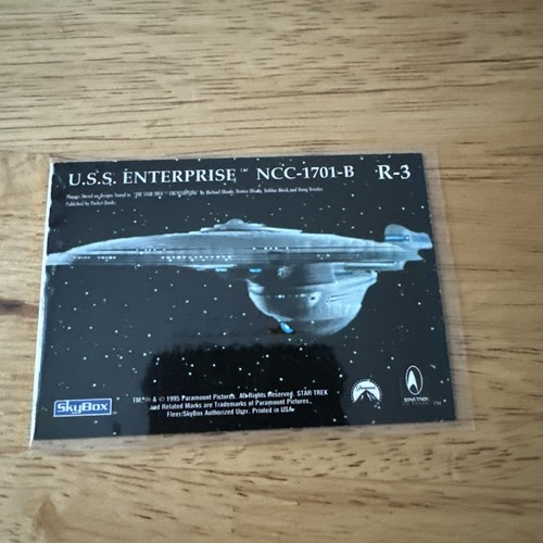 1995 Skybox Uss Enterprise Gold - Picture 1 of 2