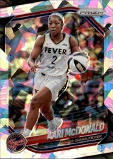 2025 Panini Prizm WNBA - Aari McDonald - #10 Ice Prizms Indiana Fever