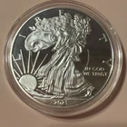 2021 American Silver Eagle 1 oz .999 Fine Silver Bullion Coin – Type 1 – BU