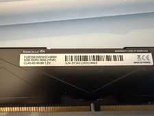 TEAMGROUP T-Force Vulcan 16GB (2x8GB) DDR5 5600MHz CL40 RAM FLBD58G5600HC40BBK