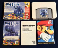 Wetrix - Nintendo 64 N64 - CIB - Authentic Tested Working
