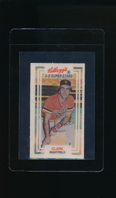1983 Kellogg's #48 Jack Clark * Right Field * San Francisco Giants * NM *