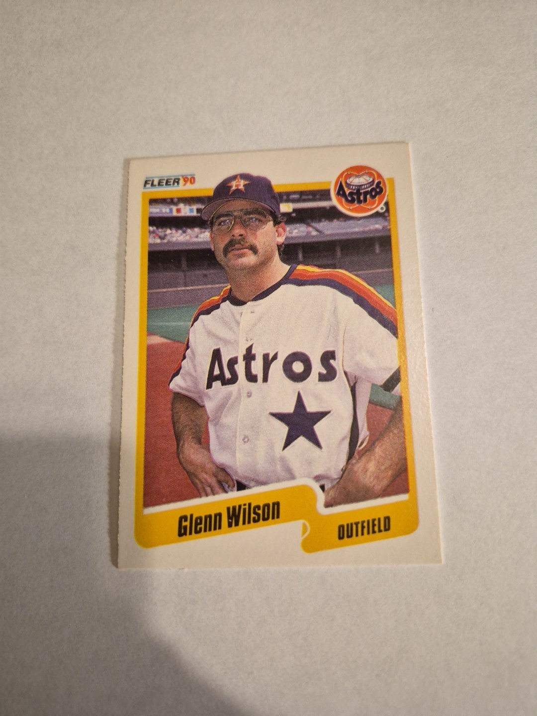Glenn Wilson 1990 FLEER #240 FREE SHIPPING