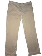 Polo Ralph Lauren Stretch Straight Fit Pants Mens 36x32 Beige Khaki Chino
