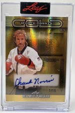 2024 Leaf Electrum Conor McGregor / Chuck Norris Silver and Gold #SG-5 #7/10