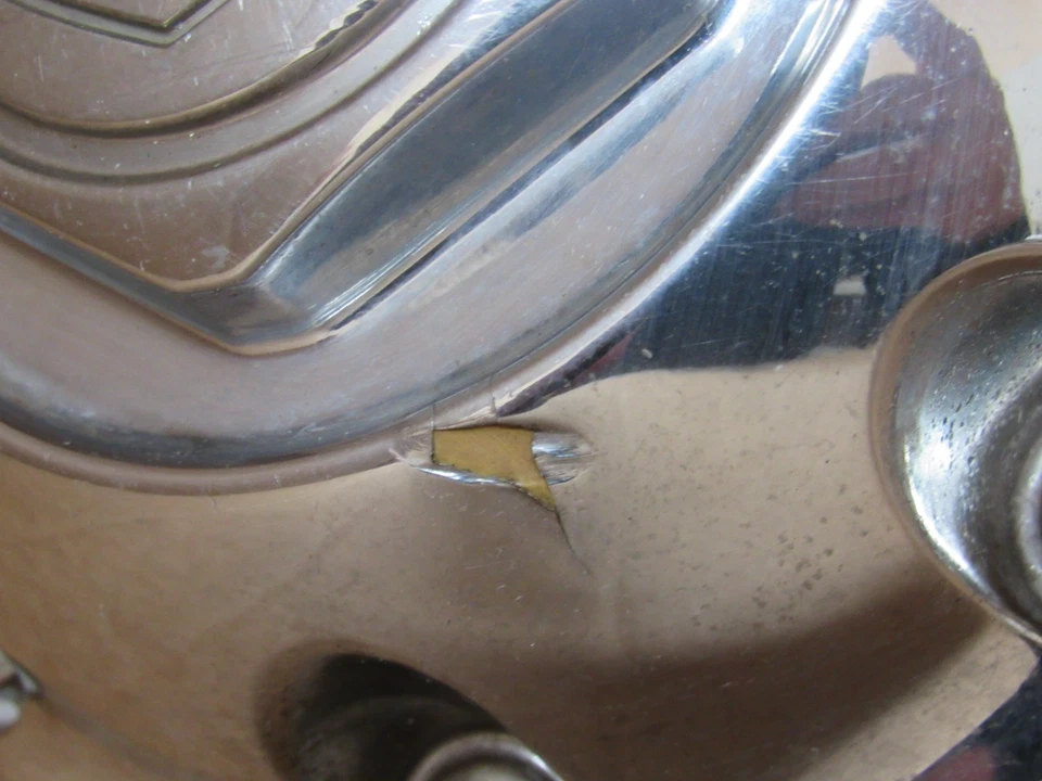 Dodge Ram 2500 2000 2001 2002 2003 llanta de aleación de 16" tapa central cromada Foto 3 de 4