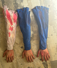 Halloween Severed Hand/Arm with sleeves Body ...